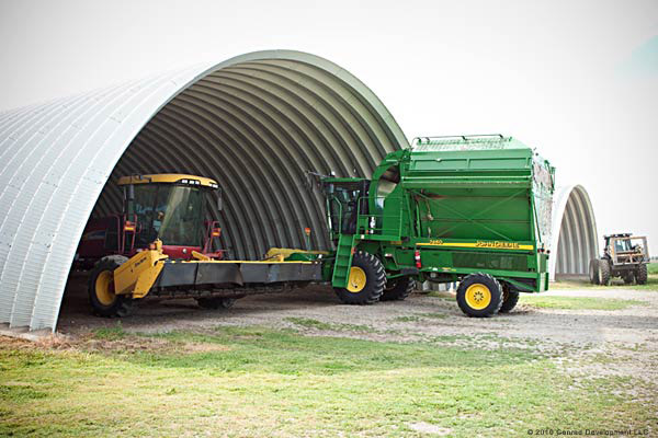 Farm equipment storage