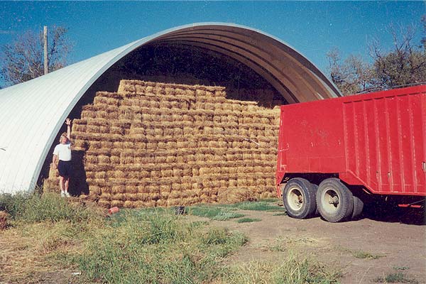Hay and feed storage